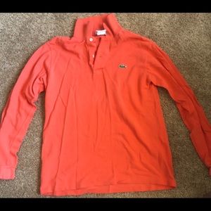Lacoste long sleeve polo
